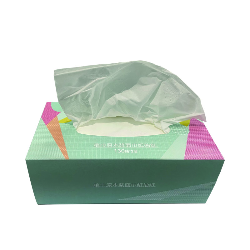 植巾 JYCZ120 超韧原生纸浆抽纸 3层130抽/包 20盒/箱 1箱高清大图