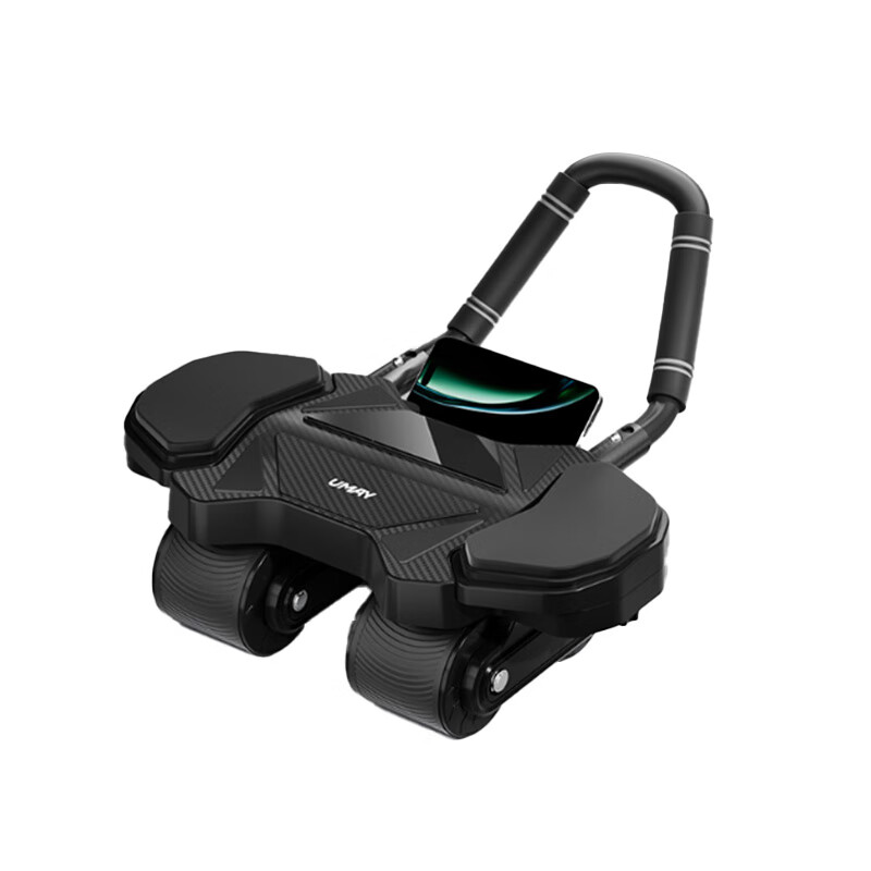 佑美肘撑健腹轮JFL38-02黑色