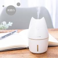 志高（CHIGO）加湿器家用空气卧室学生宿舍小型桌面办公室迷你USB便携式 丝滑白