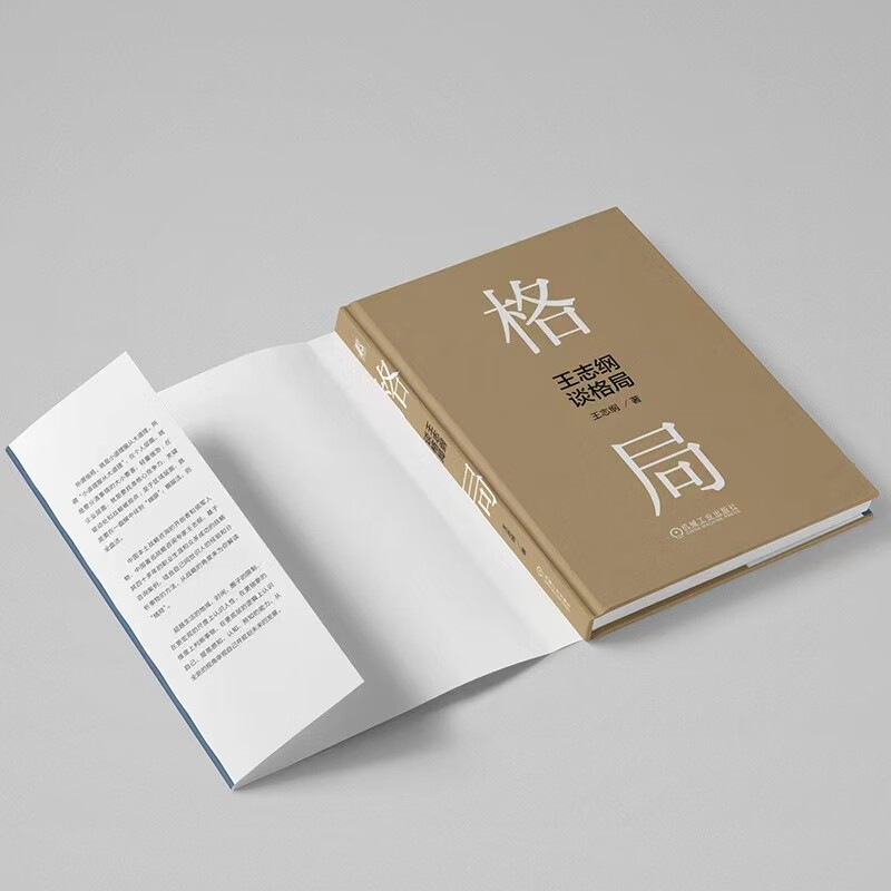 [正版]格局 王志纲谈格局 机械工业出版社 王志纲 著高清大图