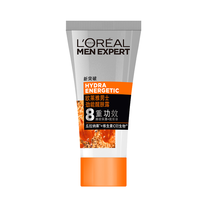 欧莱雅(L’OREAL)男士劲能醒肤露8重功效旅行装8ml