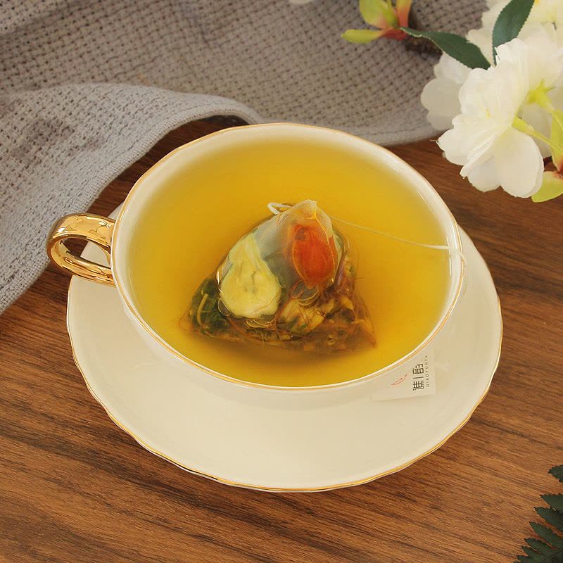 谯韵堂 玉米须桑叶茶240g/盒图片