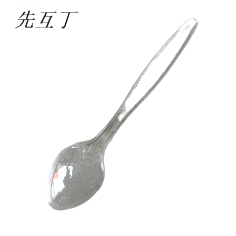 先互丁 一次性透明勺子 100个 包高清大图