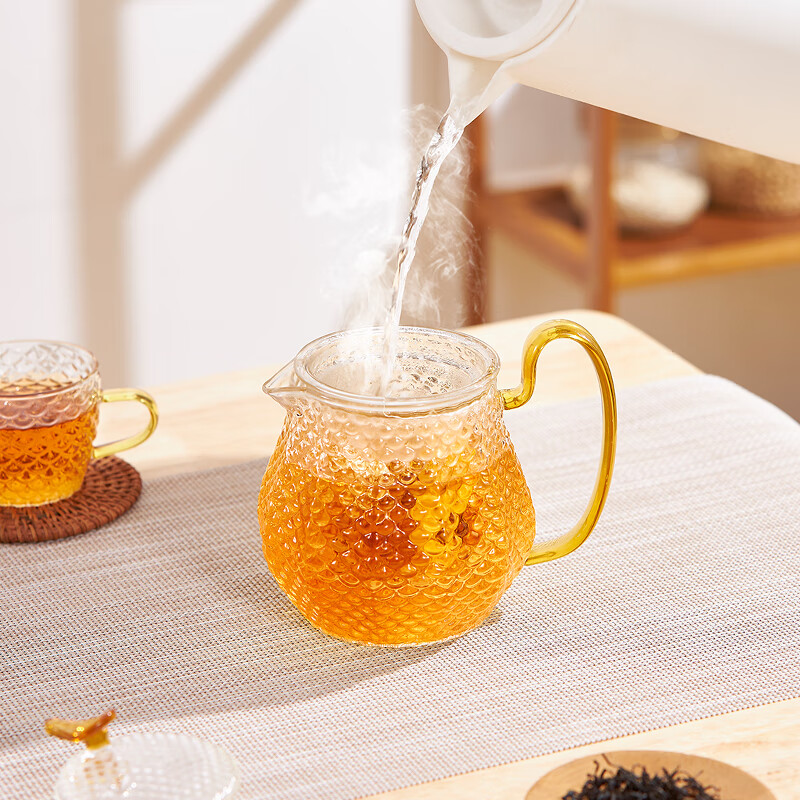 康宁 龙鳞茶具套装 EKCO (一壶四杯)套高清大图