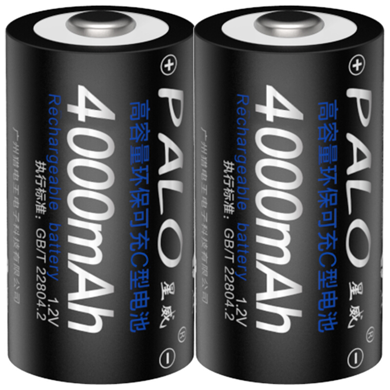  2号充电电池收音机手电筒2号电池C型