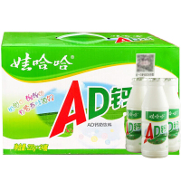 娃哈哈AD钙奶220g*24瓶/箱儿童早餐乳酸饮料礼盒 儿童牛奶饮品儿童节礼物 生日礼物营养早餐奶