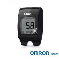 欧姆龙(OMRON)血糖仪HGM-112 家用电子测血糖 免调码 家用 虹吸式 正品 配25片试纸+25支采血针