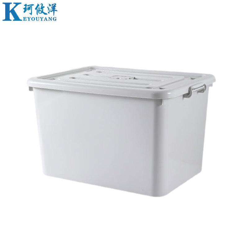 珂攸洋塑料储物箱带轮635*470*390mm个高清大图