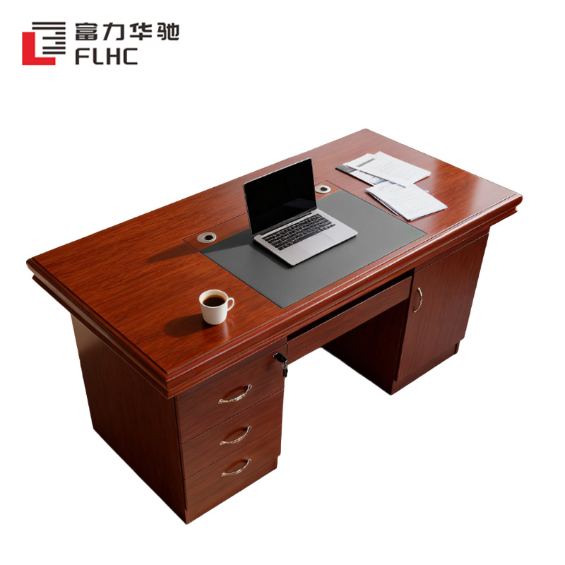 富力华驰 办公桌 140*70*76cm/ 张高清大图