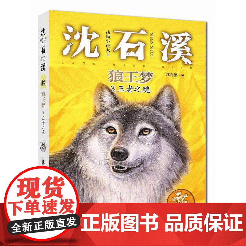 动物小说大王沈石溪:狼王梦 (注音版 套装共3册)[新]高清大图