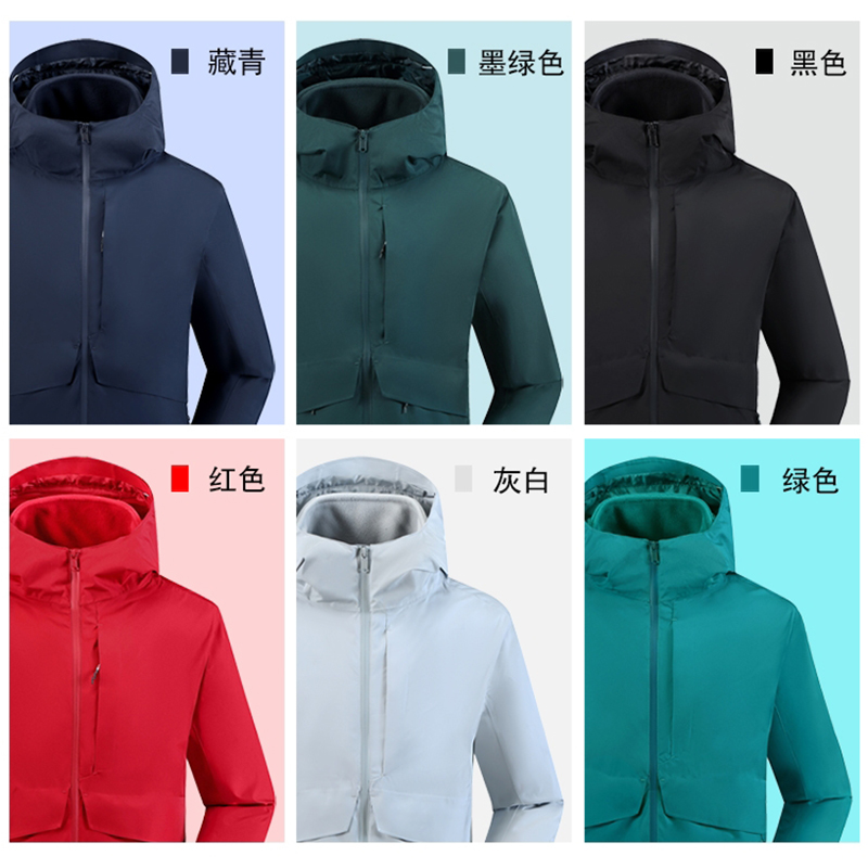 TM冲锋衣2（抓绒+三件式可拆内胆） 源头工厂 可来样定制 S-5XL码 件高清大图