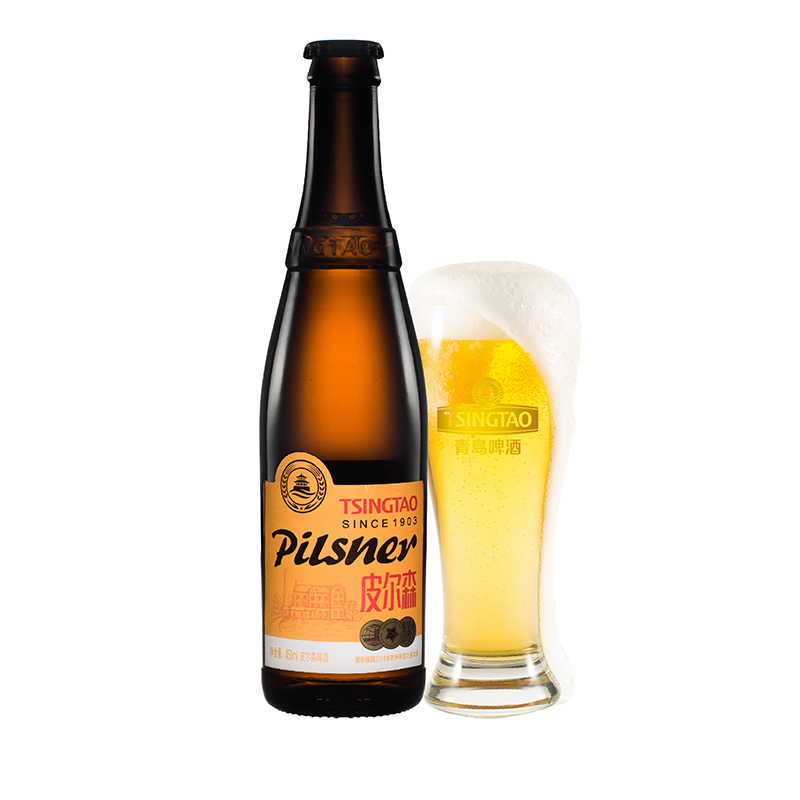 青岛啤酒 皮尔森10.5度450ml*12瓶