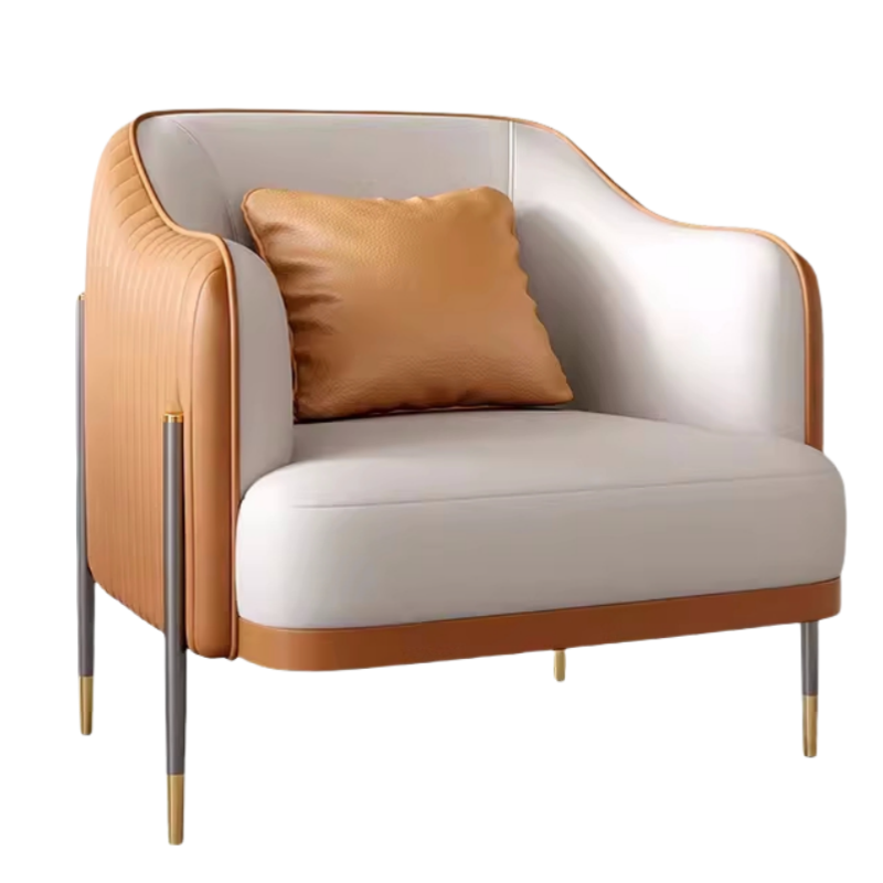 智叶舟沙发单人位75*62*86cm张高清大图