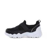 Skechers斯凯奇 跑步潮鞋 D'lites情侣魔术贴 熊猫鞋88888016