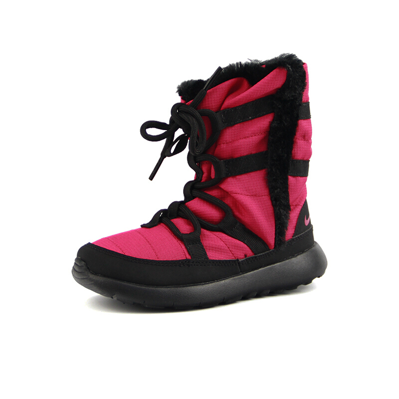雪地靴nike耐克童鞋冬款女小童高帮加绒保暖棉鞋雪地靴807759600c