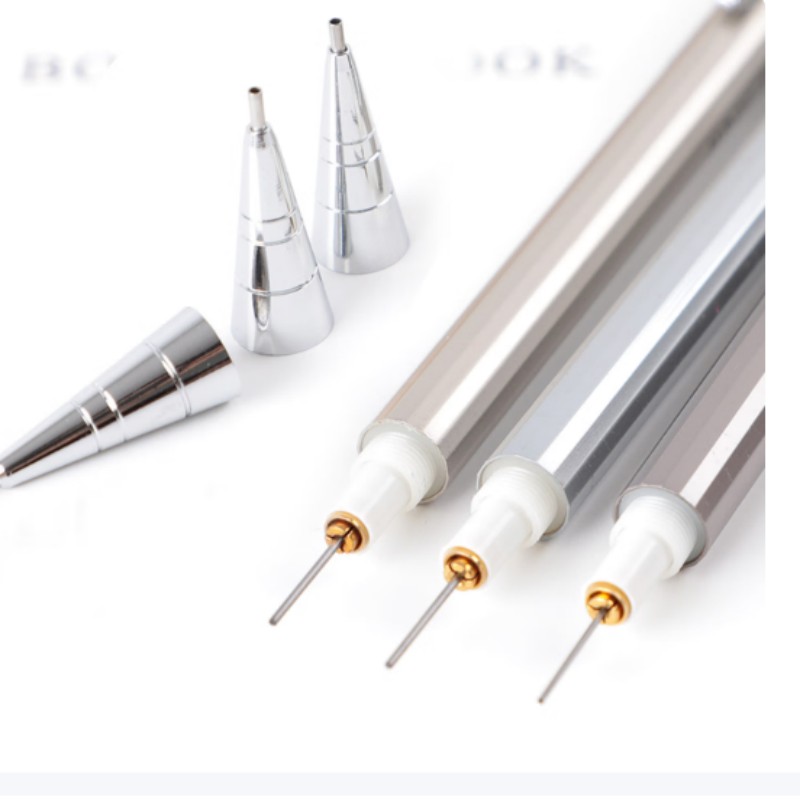晨光(M&G) MP1001 自动铅笔 铁杆黑0.7mm 36支装 AMP10102110796C高清大图