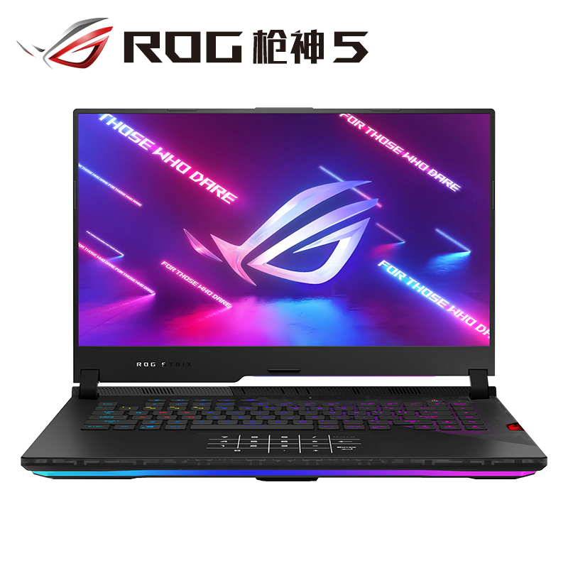 ROG枪神5 15.6英寸300Hz高刷高色域液金导热游戏本笔记本电脑(超频版8核锐龙R9 5900HX 32G 1TSSD RTX3070)