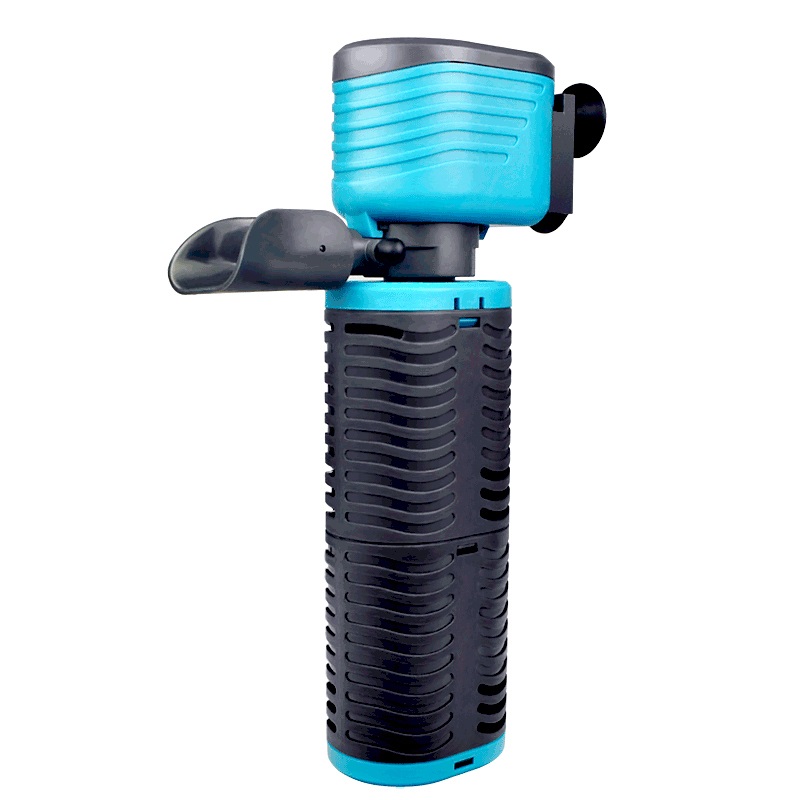内置过滤器 三合一过滤器 鱼缸过滤增氧过滤泵水族箱增氧泵高清大图