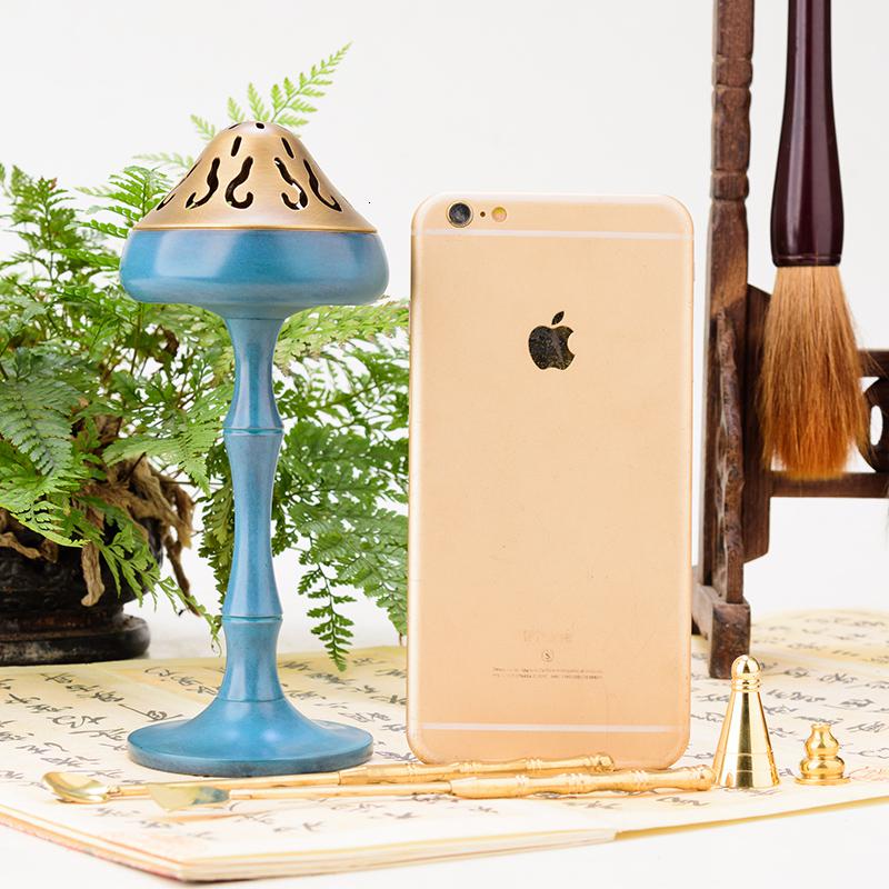 美帮汇博山炉铜 彩铜檀香炉家用沉香炉香薰炉茶道香道香具套装高清大图