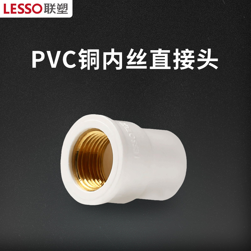 联塑(LESSO) PVC内丝直接 DN20 10个/组(单位:组)高清大图