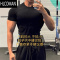 HLCOMAN专业健身服男款T恤高颜值运动短袖跑步训练骑行速干紧身吸汗上衣