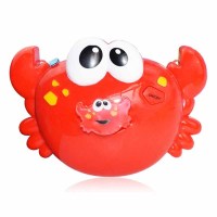 小音乐螃蟹泡泡制造机益智早教洗澡戏水玩具螃蟹泡泡机
