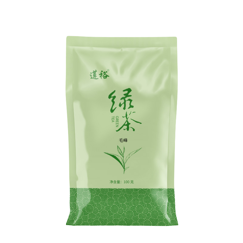 莲裕绿茶毛峰100克袋高清大图