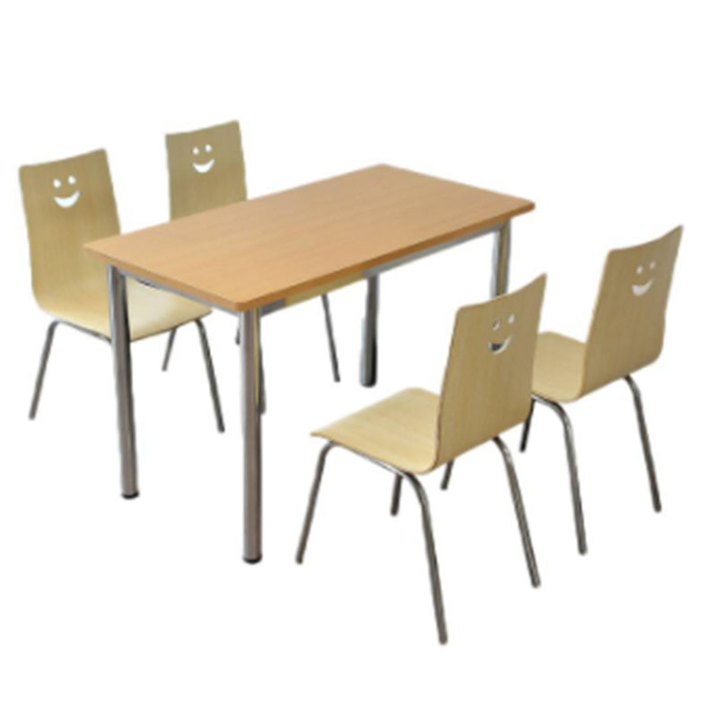 隆博盛景食堂餐桌椅组合1400700760mm