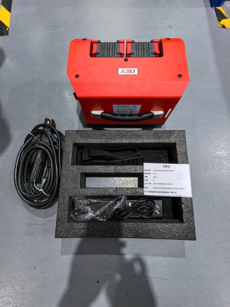 BCT手持无绳充电式锂电池直流电焊机 216 Wh 个高清大图