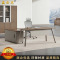 鑫金虎 国标加厚E0级老板桌简约现代班台办公桌2000*800*750mm