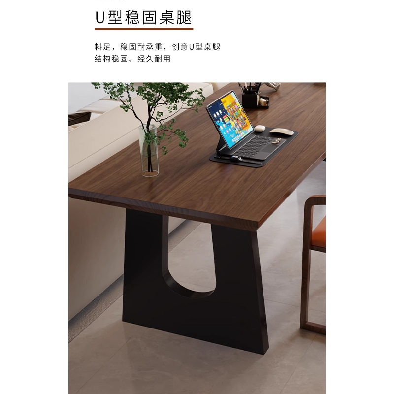 鑫龙悦书桌120*60cm张高清大图