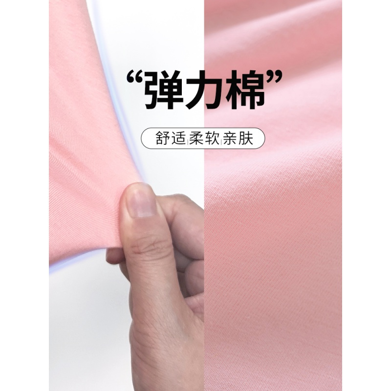 铅笔俱乐部童装女童打底裤大童针织紧身裤夏装新款儿童七分裤