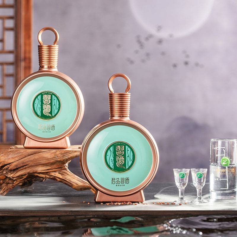贵州習酒 君品习酒 53度 500ml 单瓶装53度 酱香型白酒