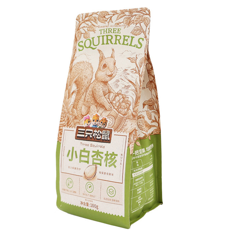 三只松鼠小白杏核休闲即食解馋坚果小吃小白杏100g*1袋