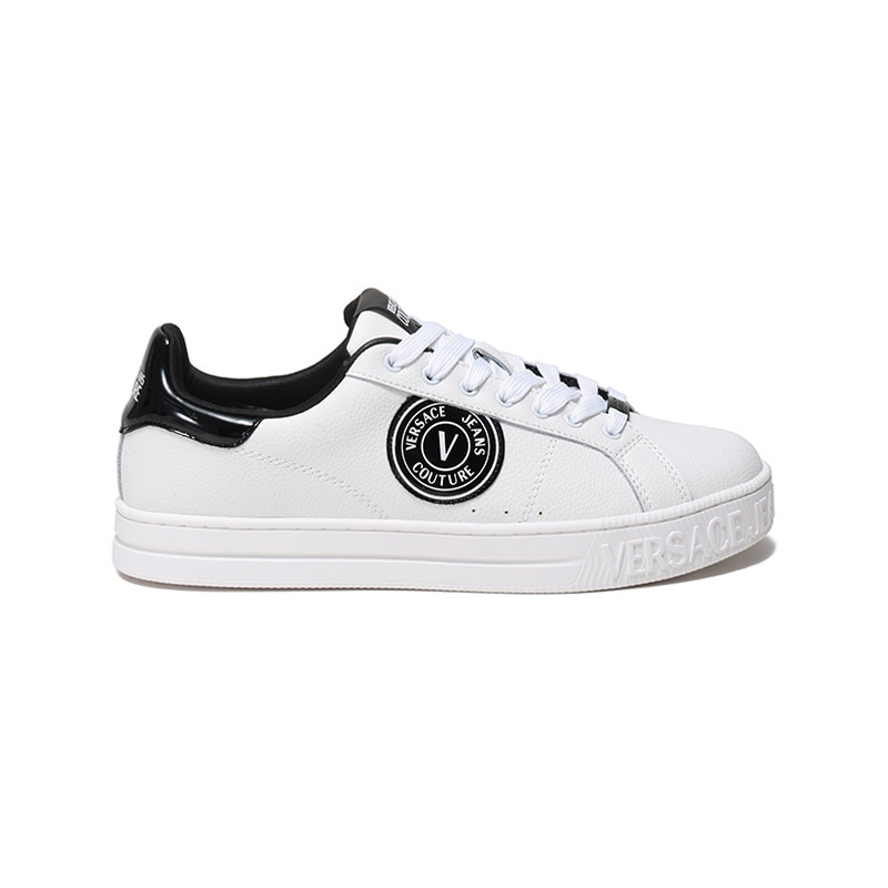 范思哲versacejeanscouture男士系带休闲运动鞋板鞋74ya3sk1zp258