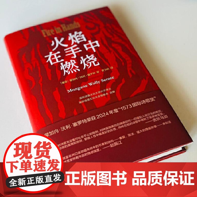 纯粹 火焰在手中燃烧 9787559872869 广西师范大学出版社 蒙加内沃利塞罗特纯粹 Pura 出品 2024-0高清大图
