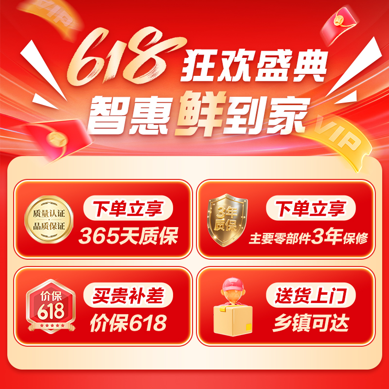 [自营]美的冰箱炭灰浮光对开门冰箱 570+升1级变频风冷自动除霜电脑控温家庭大容量高清大图