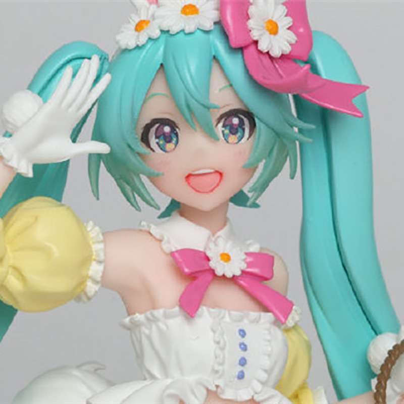 初音未来手办兔耳初音动漫手办二次元模型公仔