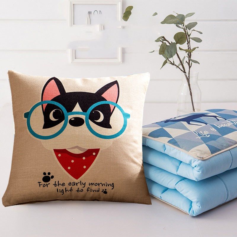 抱枕被子两用办公室午睡枕多功能枕头被折叠毯汽车靠垫靠枕空调被