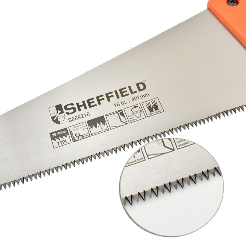 钢盾(SHEFFIELD) S069216 16手扳锯6T/7PT[家用]高清大图