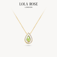 LOLA ROSE 罗拉玫瑰 新款水滴系列小众轻奢项链女