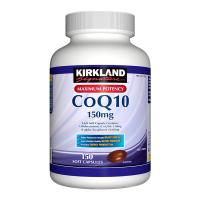 美国柯克兰(kirkland)辅酶Q10胶囊150mg*150粒/瓶 成人中老年CoQ10
