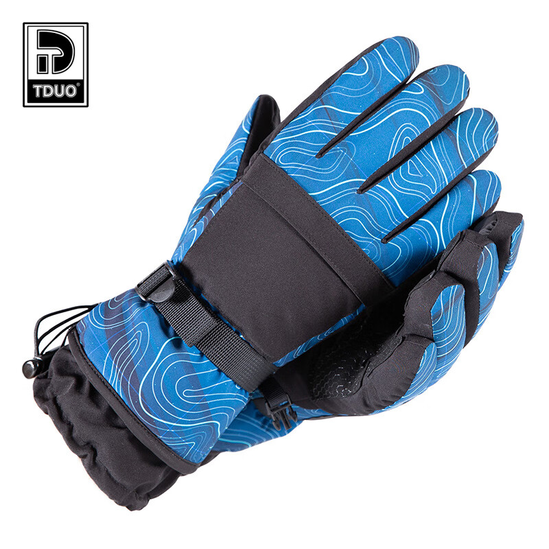 Tduo羽绒手套R30 双 蓝色