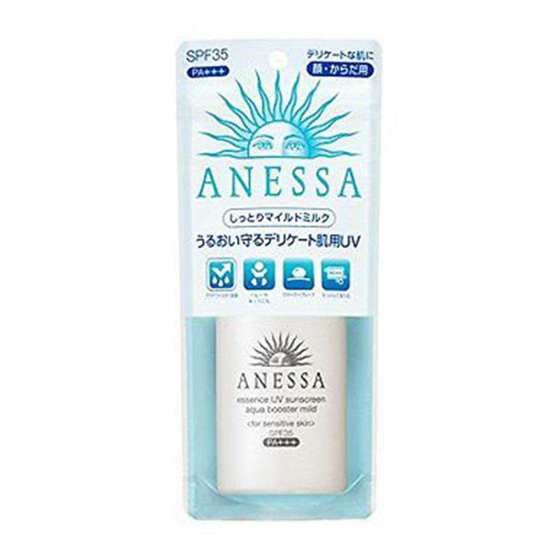 资生堂(SHISEIDO)安耐晒 银钻保湿防晒露60ml SPF35 PA+++ 各种肤质 防晒隔离 防晒霜 乳液