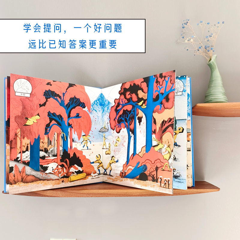 [精装绘本]然后呢 [正版]新书然后呢精装绘本 法国ICINORI作品 5-8-10-12岁儿童想象力培养绘本书籍 博洛高清大图