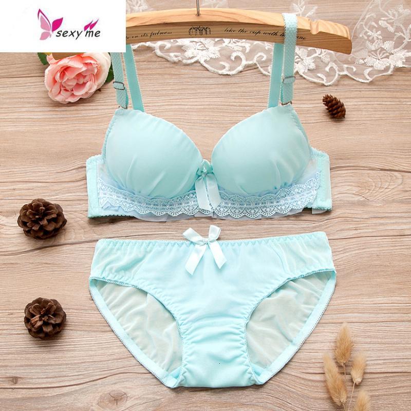 性感蕾丝聚拢文胸小胸罩日系少女初中高中学生大学生内衣薄款 文胸