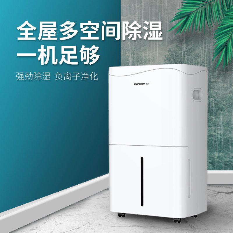 欧井(Eurgeen) 除湿机家用40升地下室仓库别墅卧室大户型抽湿机泵压向上排水吸湿器wifi直连 OJ-401E