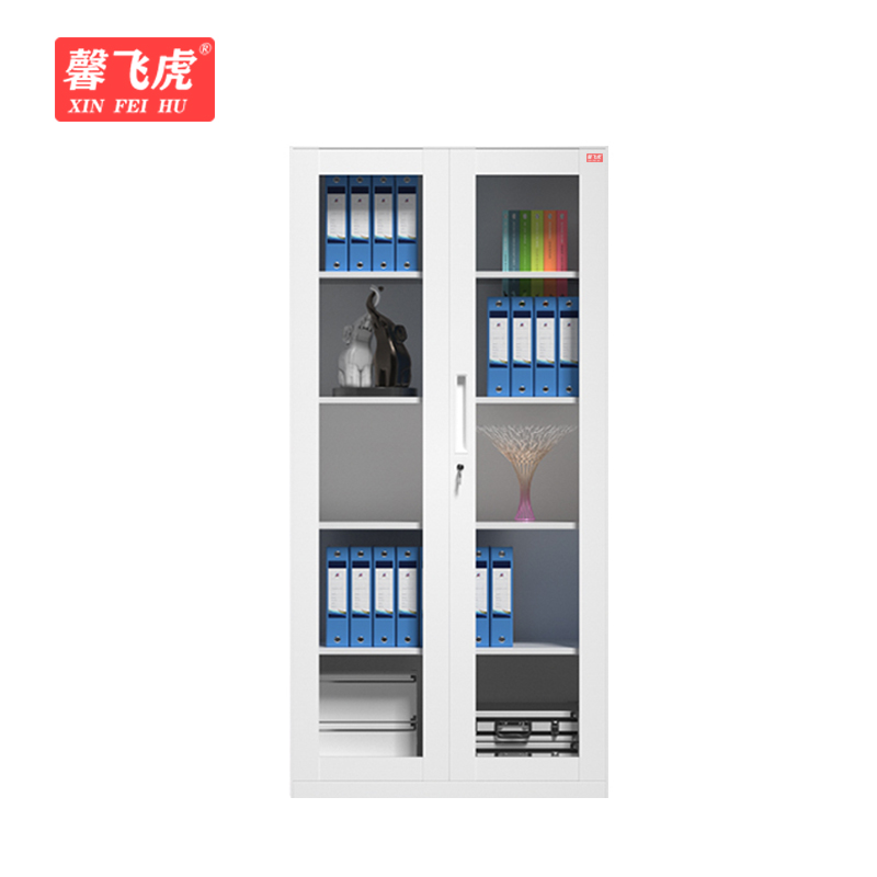 馨飞虎文件柜资料柜档案柜加厚通玻/台高清大图
