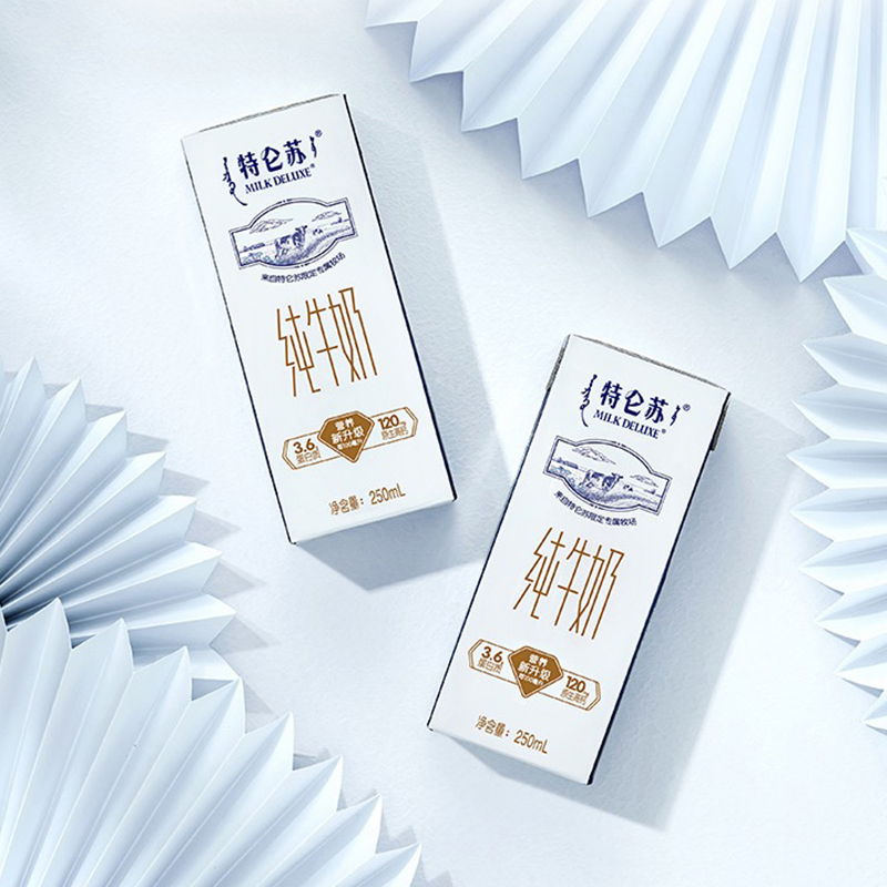 蒙牛 特仑苏纯牛奶 250ml* 12盒