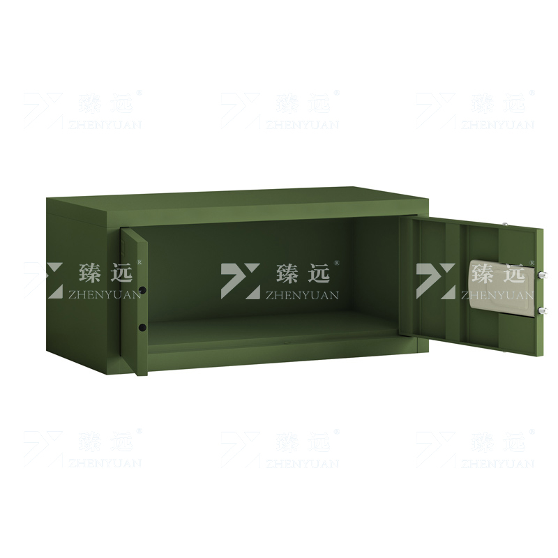 臻远 ZYJJ-80089 保密柜 顶柜绿色纹指纹锁 长900*宽420*高400mm 单位:1台高清大图